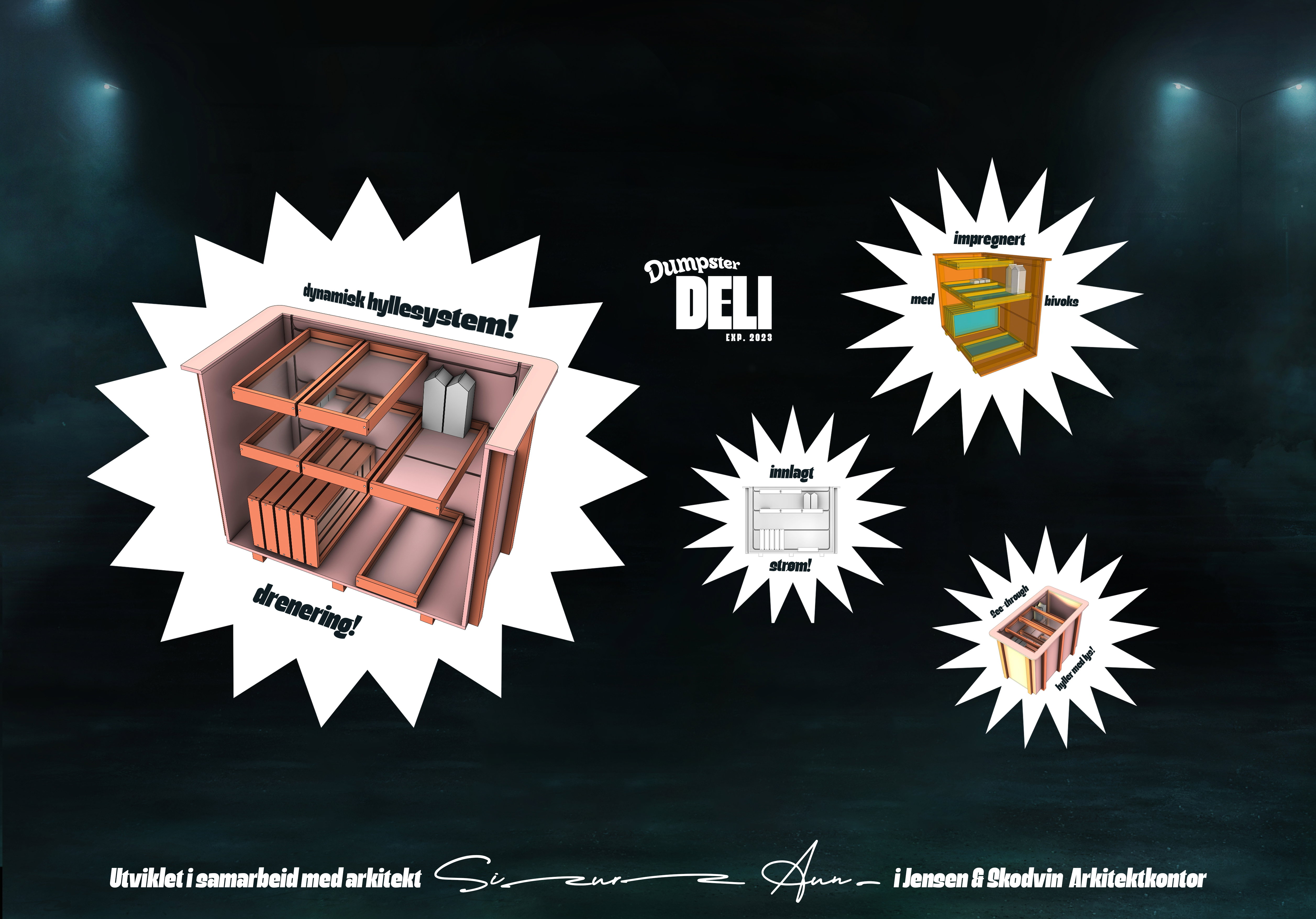 Kbexmoq Z Produktdesign dumpster deli